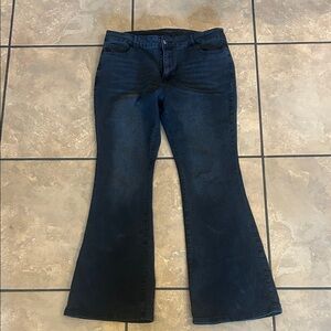 Classic Black Flared Women Jeans